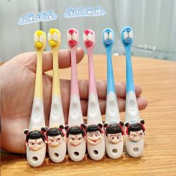 小牛历险记 2-12岁小头软毛哪吒儿童牙刷6—8岁3到6岁以上0到3岁男女宝宝牙刷