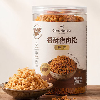 One's Member 香酥猪肉松 300g