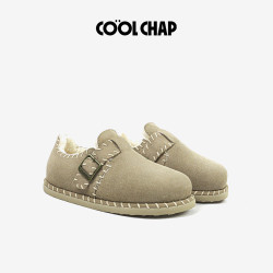 COOLCHAP 时尚踩线勃肯弥合裹裹II系列加绒手工勃肯鞋