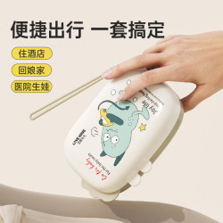 贝思卡儿 奶瓶刷套装婴幼儿简约多功能外出收纳奶瓶刷沥水架