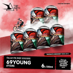 行匠 TRIPSMITH-69YOUNG 意式皮尔森 330ml*6罐