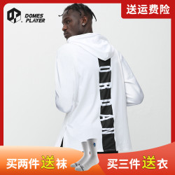 投篮服美式篮球训练服长袖帽衫秋冬连帽卫衣男宽松运动t恤健身衣