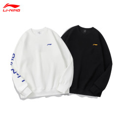 李宁 运动卫衣男款2026春秋季爆款时尚休闲情侣美式男潮流上衣女