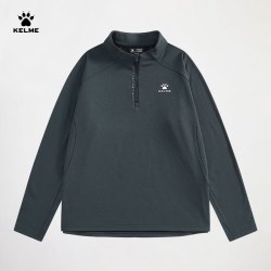 卡尔美 卫衣男同款保暖半拉链立领运动潮流新品TU