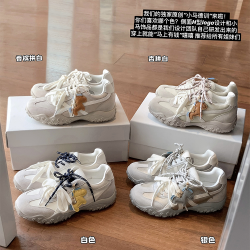 SheII 小马德训~8cm内增高月牙厚底德训鞋阿甘鞋E6109048