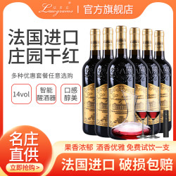 进口干红6支+醒酒器*1+高脚杯*2+电动开瓶器*1