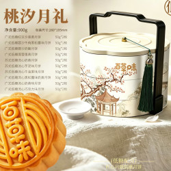 百草味 桃汐月礼月饼礼盒