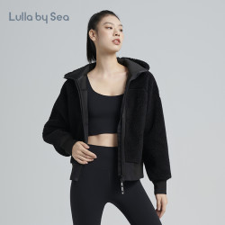 Lulla by Sea | Ultra warm 羊毛外套连帽加厚羊羔绒保暖短款夹克
