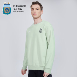 ALL STAR PARTNER 阿根廷国家队官方商品丨圆领卫衣薄荷绿休闲秋冬保暖情侣款梅西
