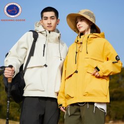 户外外套情侣防风防水夹克春季新款登山垂钓风衣9695