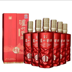 泸州老窖 LUZHOU/泸州窖酒和之礼 红///浓香型白酒52度500ml*6