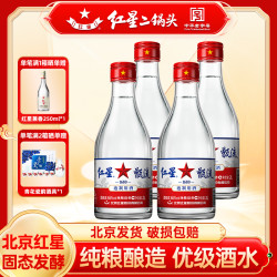 红星 甑流 泡药用酒 65%vol 清香型白酒 2000ml 单瓶装