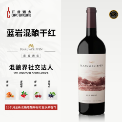南非进口梵劳伦蓝岩混酿干红葡萄酒体饱满 单宁细腻 柔顺高档红酒