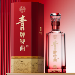 青牌特曲酒（绵柔5）贵州名酒纯粮固态优级礼盒52度500ml
