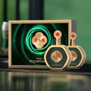 金六福 -御酿藏品兼香型纯粮白酒整箱装婚宴酒50.8度500毫升6瓶