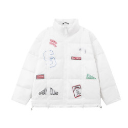 SPRAYGROUND 鲨鱼嘴羽绒服潮流男士保暖休闲冬季外套XB WD841320
