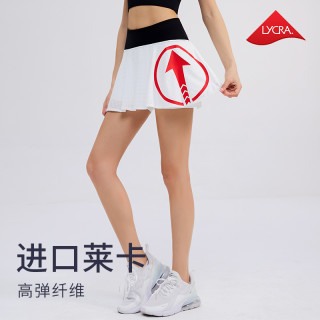 运动短裙女速干防走光薄夏季款健身马拉松跑步半身裙