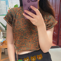 复古亲子基础套衫 同款花纱美丽诺精品羊毛线细支羊毛 50克