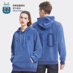 ALL STAR PARTNER 阿根廷国家队官方商品丨梅西印号世界杯新款卫衣 潮牌烧花摇粒绒