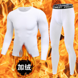健身服男套装健身房高弹力速干紧身打底衣篮球跑步运动紧身衣男款