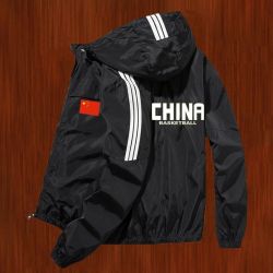 中国国家队运动训练队服团体服连帽休闲夹克衫男女CHINA外套定制