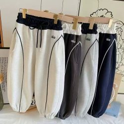 运动裤卫裤拼腰运动风运动裤休闲风百搭春秋男女宝宝
