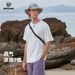 诺诗兰 男女同款索罗纳凉感短袖运动T恤速干休闲