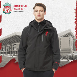 LIVERPOOL FC 利物浦俱乐部 | 三合一冲锋衣防风防雨保暖夹克外套