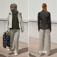PARTICLE FEVER 轻量白鹅绒羽绒服冬季女外套粒子狂热07526