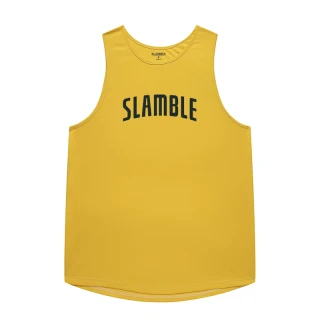 SLAMBLE 基础简约复古运动综合训练背心无袖男健身速干篮球坎肩潮
