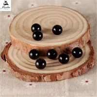 N diy手工串珠散珠 黑色眼睛珠 光面仿珍珠 小动物
