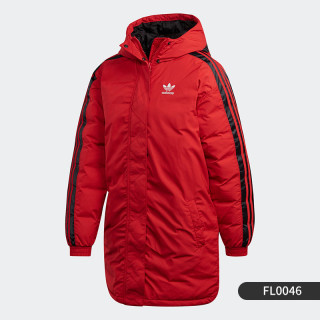 adidas FL0044 女冬季中长款羽绒服