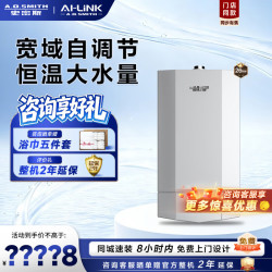 A.O.SMITH 燃气壁挂炉L1PB-V3 家用采暖热水两用天然气壁挂炉
