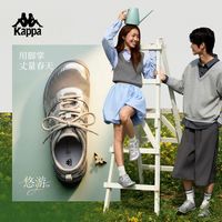 Kappa卡帕 赤足网面透气软底防滑 女式跑鞋