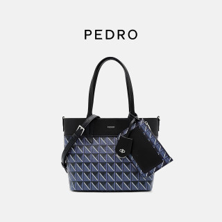Pedro 20周年AXXIS系列包包2026新款女包格纹托特包PW2-46390027-1 蓝色（小号） R