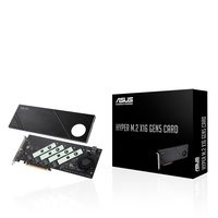 华硕 M.2 x16 Gen5 PCIe 5.0四通道NVMe固态硬盘扩展卡 支持RAID
