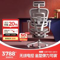 Ergonor 金豪L 2代 人体工学电脑椅+躺舒宝 银白色