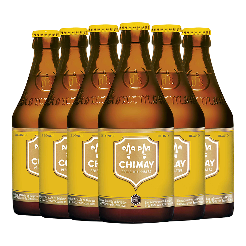 CHIMAY 智美 鎏金啤酒 330ml*6瓶