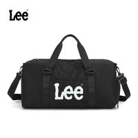 百亿补贴：Lee 品牌黑色运动旅行包女大容量训练健身包潮流出差手提行李包男