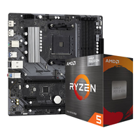 华擎 B550M Phantom Gaming 4主板+AMD锐龙5 5500GT处理器套装