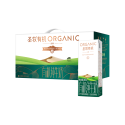 圣牧 有机纯牛奶 品醇200ml*12盒