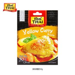 Real THAI 泰国丽尔泰黄咖喱酱冬阴功汤酱料调料海鲜鱼虾蟹鸡泰式调味品椰浆