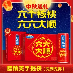 六个核桃 六六大顺罐 240ml*16罐
