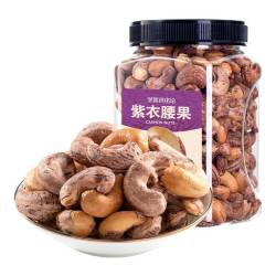 洽洽 坚果进化论A180紫衣腰果500g