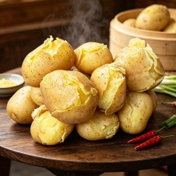 祺然康慕 26年正宗甘肃定西沙面土豆新鲜土豆黄肉黄心洋芋粉面5斤9斤蔬菜