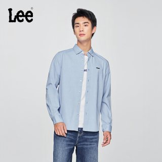 88VIP：Lee 标准版 小Logo徽标长袖衬衫 LMT010826T12