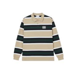 LACOSTE 法国鳄鱼男装夏季经典潮流日常通勤舒适百搭条纹衫Polo衫男