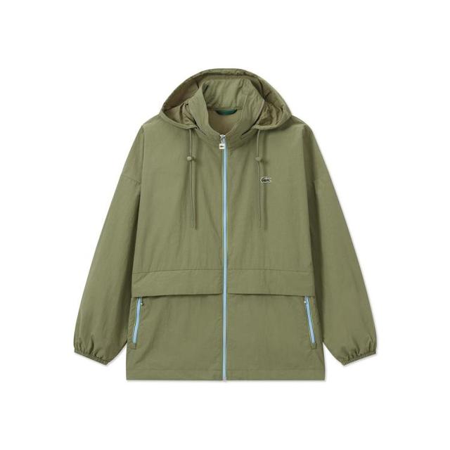 LACOSTE 法国鳄鱼男装春秋经典潮流日常通勤百搭舒适宽松休闲拉链外套