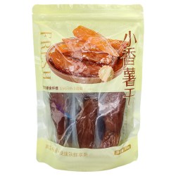 钱江源 红薯干地瓜干配料干净原味香薯干休闲零食软糯番薯条真空独立包装