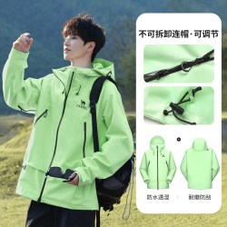 骆驼 彩壳冲锋衣男女户外硬壳外套2026新款专业防风防水亮色登山服